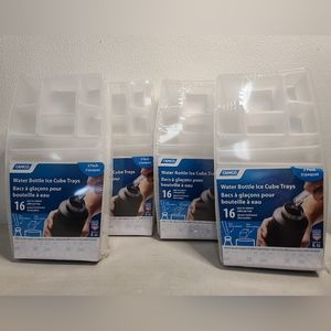 8 Pack Water Bottle Ice Cube Trays